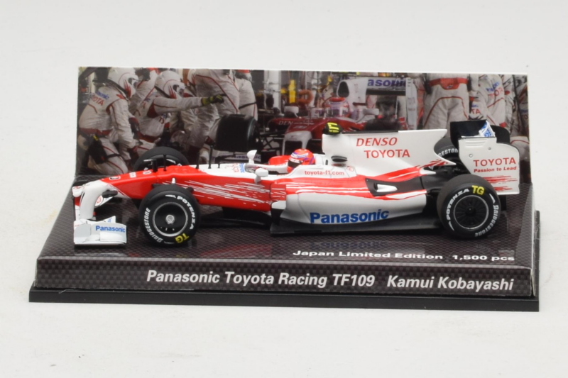 Panasonic Toyota Racing TF109 K. Kobayashi F1 2009 Minichamps 1:43 413090210 Metal