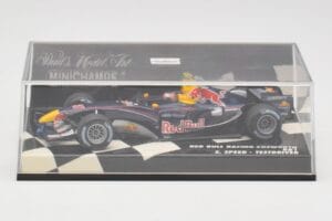 Red Bull RB1 Cosworth S. Speed Test Car 2005 Minichamps 1:43 400050137 Metal — zdjęcie 5 z 5