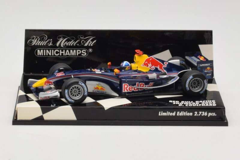 Red Bull Racing D. Coulthard Showcar 2005 Minichamps 1:43 400050084 Metal