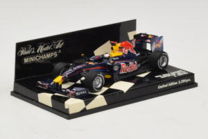 Red Bull Racing RB6 S. Vettel F1 Showcar 2010 Minichamps 1:43 400100075 Metal — zdjęcie 2 z 5