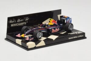 Red Bull Racing Renault RB5 #15 S. Vettel Showcar 2009 Minichamps 1:43 400090085 Metal — zdjęcie 2 z 5