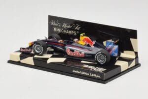 Red Bull Racing Renault RB5 #15 S. Vettel Showcar 2009 Minichamps 1:43 400090085 Metal — zdjęcie 3 z 5