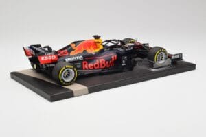 Red Bull RB16B #33 M. Verstappen France GP Winner 2021 Minichamps 1:18 113210833 Metal — zdjęcie 3 z 7