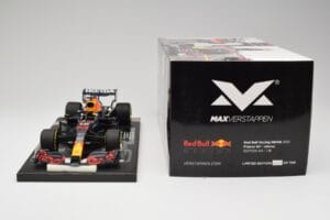 Red Bull RB16B #33 M. Verstappen France GP Winner 2021 Minichamps 1:18 113210833 Metal — zdjęcie 7 z 7