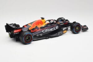 Red Bull RB18 #1 M. Verstappen Monaco GP 3rd Wet 2022 Minichamps 1:18 110220701 Metal — zdjęcie 2 z 7