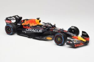 Red Bull RB18 #1 M. Verstappen Monaco GP 3rd Wet 2022 Minichamps 1:18 110220701 Metal — zdjęcie 4 z 7
