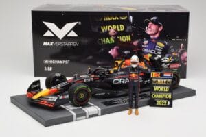 Red Bull RB18 Oracle #1 M. Verstappen Japanese GP 2022 World Champion Minichamps 1:18 113221801 Żywica — zdjęcie 7 z 7