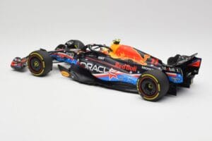 Red Bull RB19 #1 M. Verstappen Austin GP Winner 2023 Minichamps 1:18 110231901 Metal — zdjęcie 5 z 6