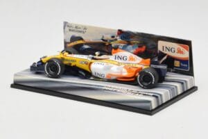 Renault R27 G. Fisichella / H. Kovalainen Showcar 2007 Minichamps 1:43 403070172 Metal — zdjęcie 3 z 5