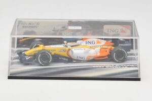Renault R27 G. Fisichella / H. Kovalainen Showcar 2007 Minichamps 1:43 403070172 Metal — zdjęcie 5 z 5