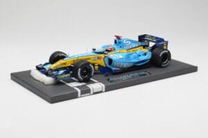 Renault F1 Team R25 #5 F. Alonso 3rd Place Brazil GP 2005 World Champion Minichamps 1:18 117051705 Metal — zdjęcie 2 z 7