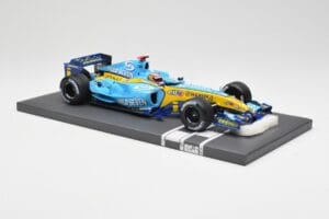 Renault F1 Team R25 #5 F. Alonso 3rd Place Brazil GP 2005 World Champion Minichamps 1:18 117051705 Metal — zdjęcie 4 z 7