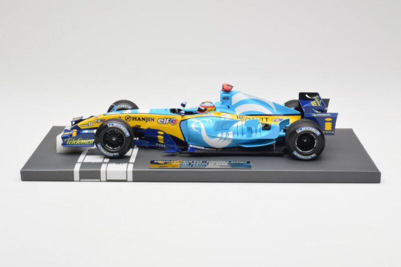 Renault F1 Team R25 #5 F. Alonso Winner French GP 2005 Minichamps 1:18 117051005 Metal
