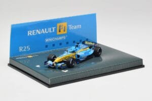 Renault R25 #1 F. Alonso F1 World Champion 2005 Minichamps 1:43 403050105 Metal — zdjęcie 2 z 4