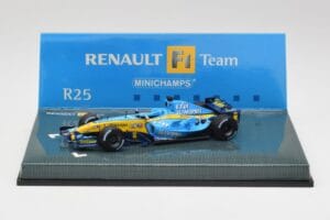 Renault R25 #1 F. Alonso F1 World Champion 2005 Minichamps 1:43 403050105 Metal