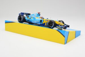 Renault R25 #5 F. Alonso Brazil GP F1 World Champion 2005 Minichamps 1:18 147051705 Metal — zdjęcie 4 z 6