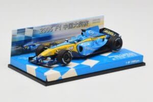 Renault R25 #5 F. Alonso Race Car 2005 Minichamps 1:43 403050025 Metal — zdjęcie 2 z 5
