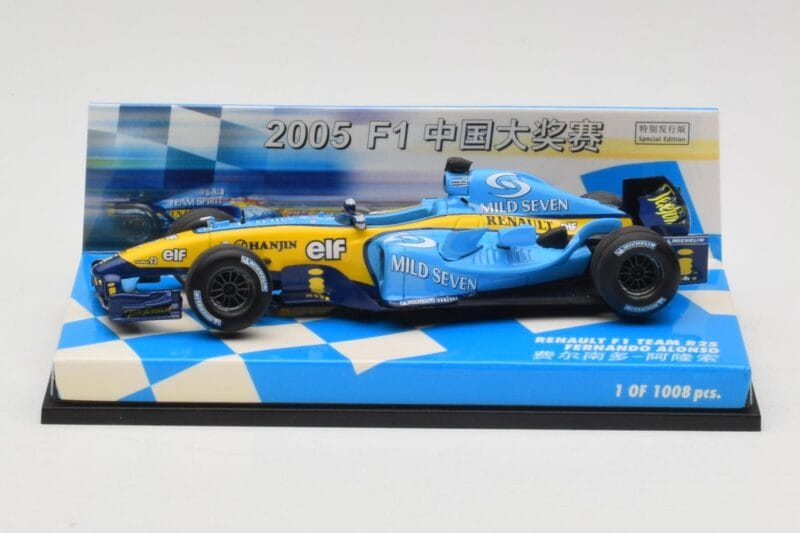 Renault R25 #5 F. Alonso Race Car 2005 Minichamps 1:43 403050025 Metal