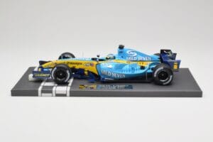 Renault R25 Mild Seven #6 G. Fisichella Australian GP 2005 Winner Minichamps 1:18 117050106 Żywica