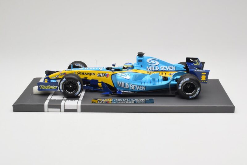 Renault R25 Mild Seven #6 G. Fisichella Australian GP 2005 Winner Minichamps 1:18 117050106 Żywica
