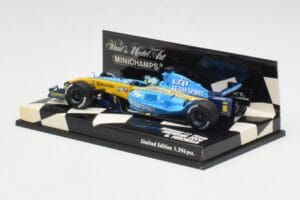 Renault R26 G. Fisichella Showcar F1 2006 Minichamps 1:43 400060072 Metal — zdjęcie 2 z 5