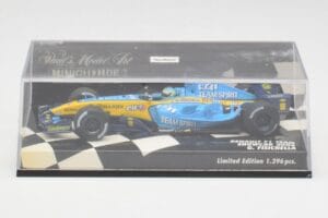 Renault R26 G. Fisichella Showcar F1 2006 Minichamps 1:43 400060072 Metal — zdjęcie 4 z 5