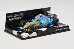 Renault R26 H. Kovalainen F1 Test Car 2006 Minichamps 1:43 400060041 Metal — zdjęcie 2 z 5