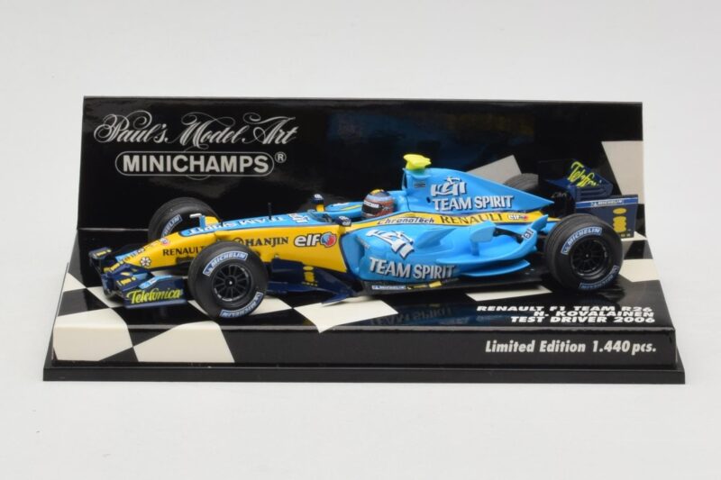 Renault R26 H. Kovalainen F1 Test Car 2006 Minichamps 1:43 400060041 Metal