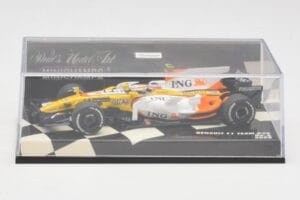 Renault R28 #6 N. Piquet Jr. F1 2008 Minichamps 1:43 400080006 Metal — zdjęcie 5 z 5