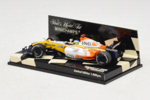 Renault R27 #3 G. Fisichella Renault F1 Team Showcar 2007 Minichamps 1:43 400070073 Metal — zdjęcie 3 z 5