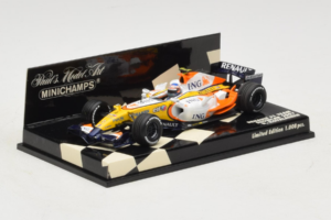 Renault R27 #4 H. Kovalainen Renault F1 Team Showcar 2007 Minichamps 1:43 400070074 Metal — zdjęcie 2 z 5