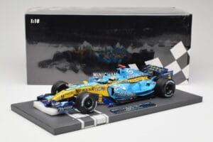 Renault R26 #1 F. Alonso China GP 2006 Minichamps 1:18 117061601 Żywica — zdjęcie 7 z 7