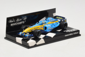 Renault R25 #6 G. Fisichella Renault F1 Team Showcar 2005 Minichamps 1:43 400050076 Metal — zdjęcie 2 z 5
