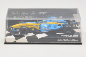 Renault R25 #6 G. Fisichella Renault F1 Team Showcar 2005 Minichamps 1:43 400050076 Metal — zdjęcie 4 z 5
