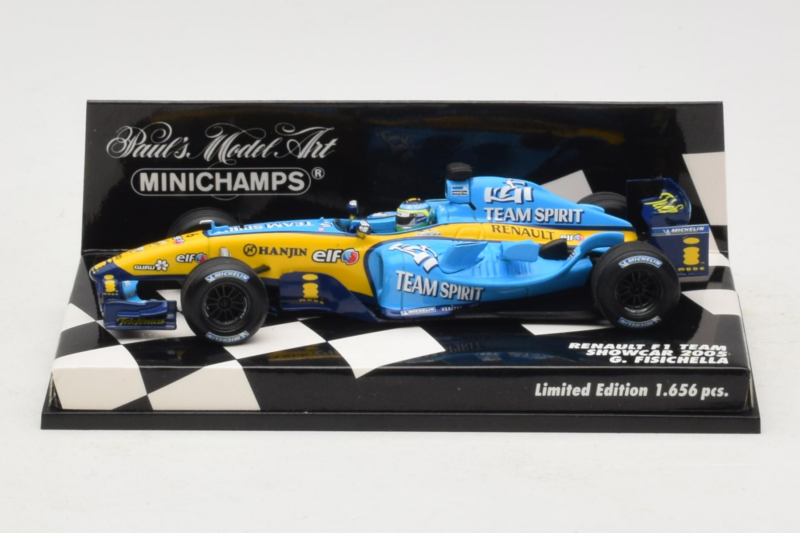 Renault R25 #6 G. Fisichella Renault F1 Team Showcar 2005 Minichamps 1:43 400050076 Metal