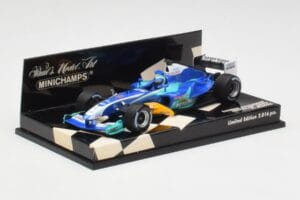 Sauber C24 F. Massa Showcar F1 2005 Minichamps 1:43 400050082 Metal — zdjęcie 3 z 5