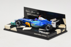 Sauber C24 Petronas #11 J. Villeneuve Sauber Petronas F1 Team Showcar 2005 Minichamps 1:43 400050081 Metal — zdjęcie 3 z 5