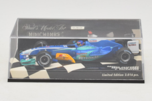 Sauber C24 Petronas #11 J. Villeneuve Sauber Petronas F1 Team Showcar 2005 Minichamps 1:43 400050081 Metal — zdjęcie 4 z 5