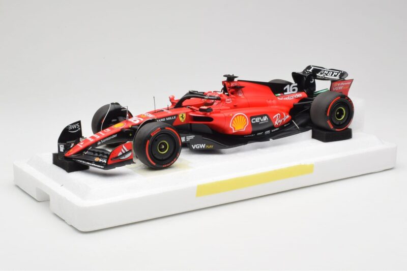 Scuderia Ferrari SF-23 #16 C. Leclerc Belgian GP 2023 BBR 1:18 BBR231816C Metal