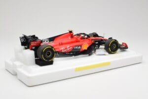 Scuderia Ferrari SF-23 #55 C. Sainz Belgian GP 2023 BBR 1:18 BBR231855C Metal — zdjęcie 2 z 7
