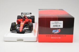 Scuderia Ferrari SF-23 #55 C. Sainz Belgian GP 2023 BBR 1:18 BBR231855C Metal — zdjęcie 6 z 7