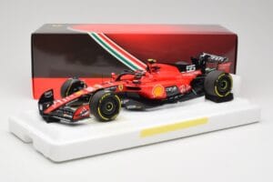 Scuderia Ferrari SF-23 #55 C. Sainz Belgian GP 2023 BBR 1:18 BBR231855C Metal — zdjęcie 7 z 7
