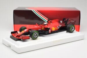 Scuderia Ferrari SF21 #16 C. Leclerc Emilia Romagna GP 2021 BBR 1:18 BBR211816 Metal — zdjęcie 7 z 7