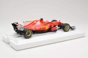 Scuderia Ferrari SF70H #7 K. Raikkonen Australian GP 2017 End of Race BBR 1:18 BBR181707-E Metal — zdjęcie 2 z 7