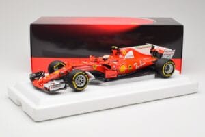 Scuderia Ferrari SF70H #7 K. Raikkonen Australian GP 2017 End of Race BBR 1:18 BBR181707-E Metal — zdjęcie 7 z 7