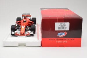 Scuderia Ferrari SF70H #7 K. Raikkonen Monaco GP 2017 BBR 1:18 BBR181717 Metal — zdjęcie 6 z 7