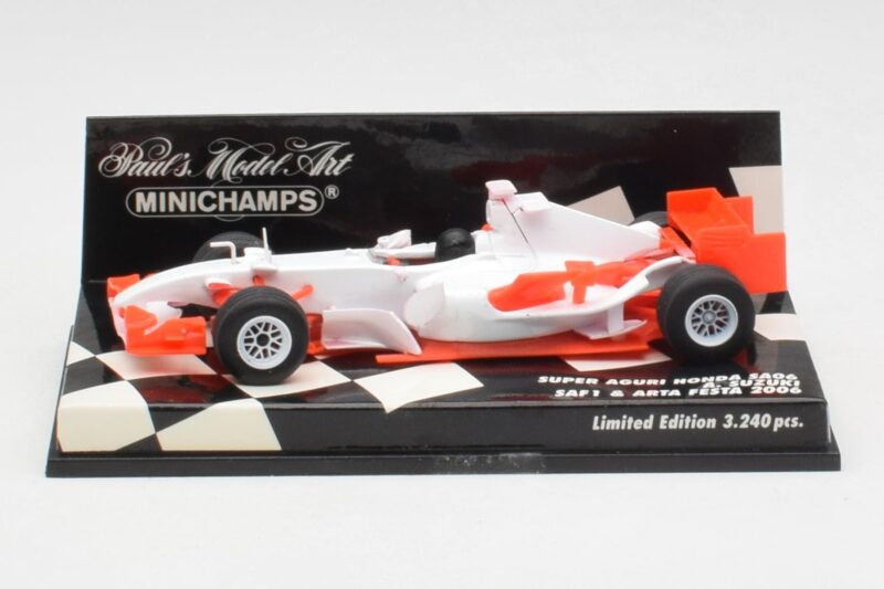 Super Aguri SA06 A. Suzuki F1 2006 Minichamps 1:43 400060224 Metal