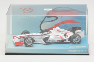 Super Aguri SA05 Honda #22 T. Sato 1st GP Bahrain 2006 Minichamps 1:43 518064322 Metal — zdjęcie 4 z 5