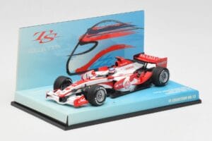 Super Aguri Honda SA07 #22 T. Sato Race Car 2007 Minichamps 1:43 518074322 Metal — zdjęcie 2 z 5