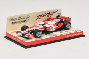 Super Aguri SA07 T. Sato F1 Showcar 2007 Minichamps 1:43 403080092 Metal — zdjęcie 2 z 5